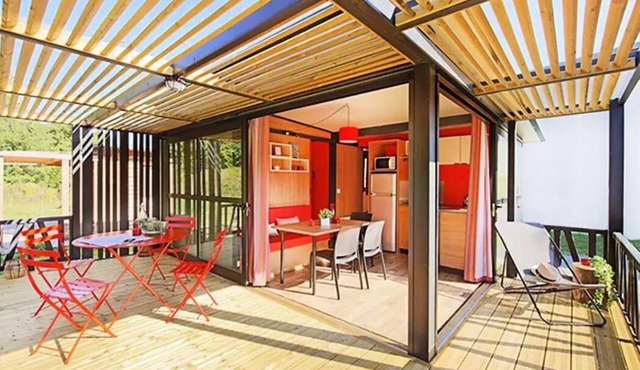 Campsite Les Lavandes * - Chalet ANIS great luxury 5 people