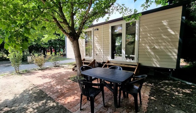 Campsite les Micocouliers * - Mobile Home New 3 rooms 4 people Air-conditioned