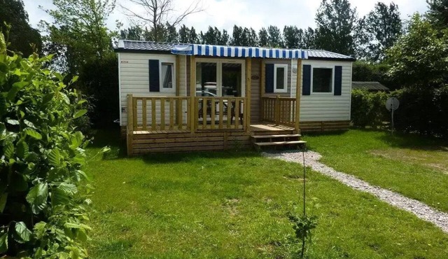 Campsite Les Pommiers des 3 Pays * - Mobil home 55 6 people