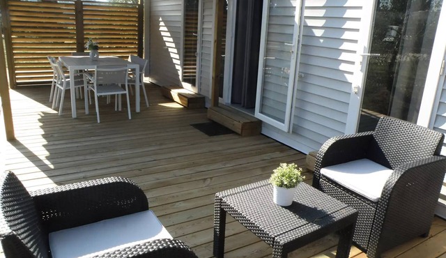 Campsite Les sous bois du Lac * - Ophéa 3-room privilege mobile home for 6 people