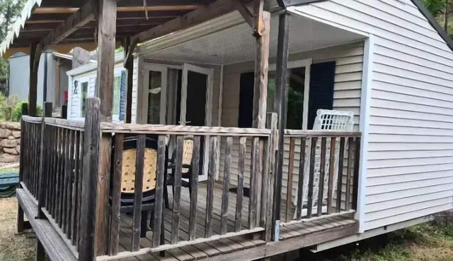 Campsite Les Terrasses Provençales * - MOBILE HOME LOUISIANE CLIMATE 4 persons