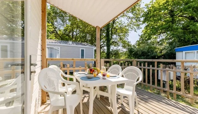 Campsite maeva Escapades Le Bois Joli * - Cozy 3 Room Mobile Home 4 People + TV