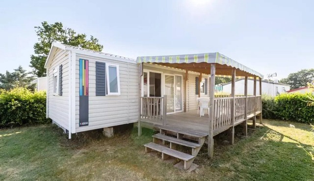 Campsite maeva Escapades Le Bois Joli * - Cozy 4 Room Mobile Home 6 People + TV