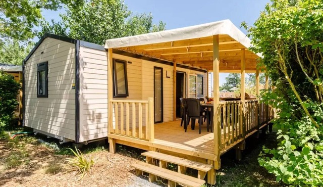 Campsite maeva Escapades Le Bois Joli * - Mobile Home Privilege 3 Rooms 4 People + TV