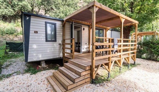 Campsite maeva Escapades du Château de l'Hom * - Cottage Comfort 3 Rooms 4/6 People Air-conditioned + TV
