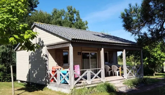 Campsite maeva Respire Domaine de Kervallon * - Chalet Comfort Premium 3 Rooms 5 People + TV
