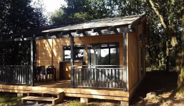 Campsite maeva Respire Domaine de Kervallon * - Cottage Trapper 4 Rooms 6/8 People + TV