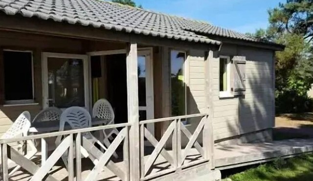 Campsite maeva Respire Domaine de Kervallon * - Chalet Comfort Premium 3 Rooms 4 People PMR + TV