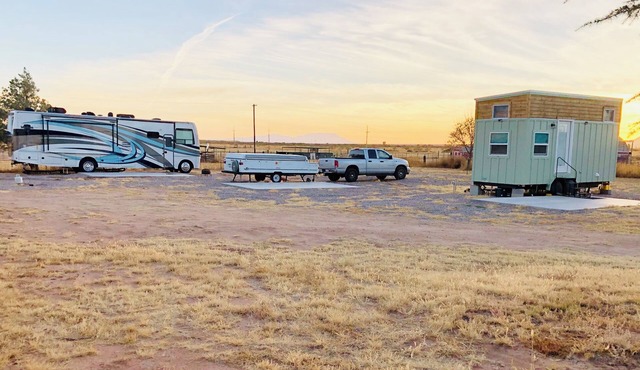 Campsite on Farm Near San Pedro River