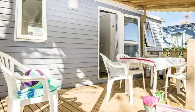 Campsite Parc des Roches * - Classic 3-room mobile home for 4 people