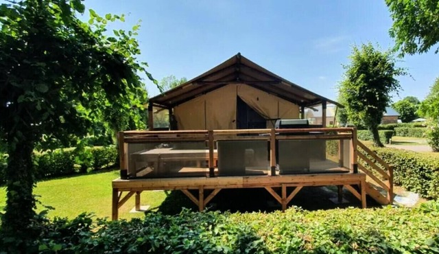 Campsite Risle et Seine - Domaine des Etangs*** - Comfortable furnished 3-room lodge for 5 people