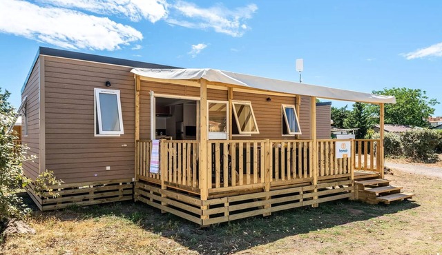 Campsite Romanée Le Fort Spanish * - Mobile home Premium 4 rooms 6 people air-conditioned