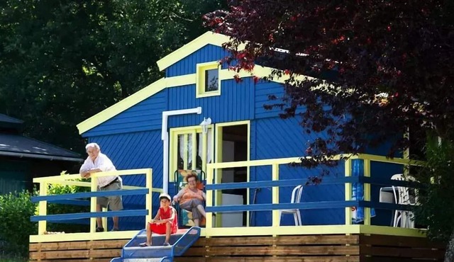 Campsite Saint Pierre de Rousieux**** - Blue Chalet 2 Rooms 2 Rooms 4/6 People Mezzanine