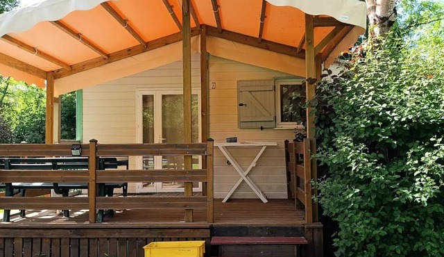 Campsite Uhaitza Le Saison * - Chalet CRL - 2 bedrooms 5 people