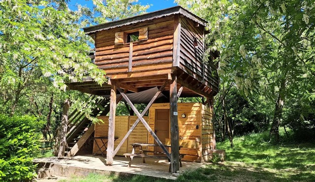 Campsite Ushuaia Villages Le Viaduc * - Cabana perched 4 persons