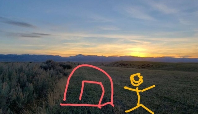 Campsite with a view