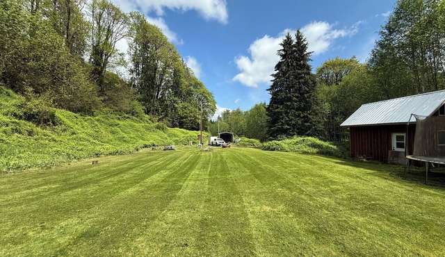 Campsite with cabin located in quiet Claskanie Oregon! Endless hiking trails!