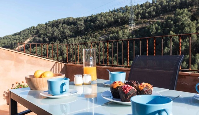 Can Morei - El Castell, Apart. 4 Personas, Terraza