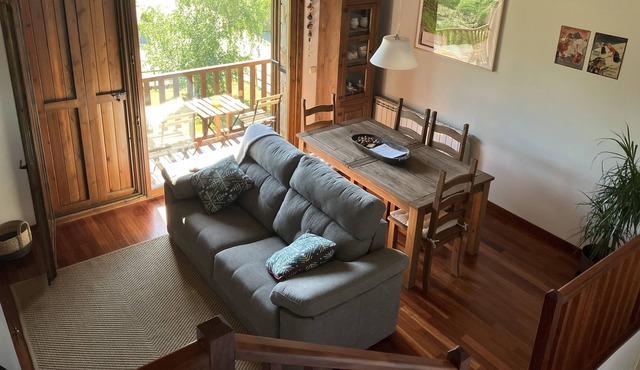Can Roc, the small apartment in Muntanya. Ideal for parelles, wrapped in nature