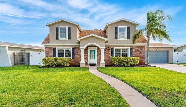 Canal-Front 5BR Home with Pool Near Port Canaveral and Kennedy Space Center