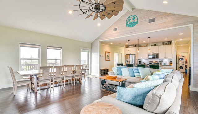 Canal-Front Coastal Getaway in Gilchrist w/Deck