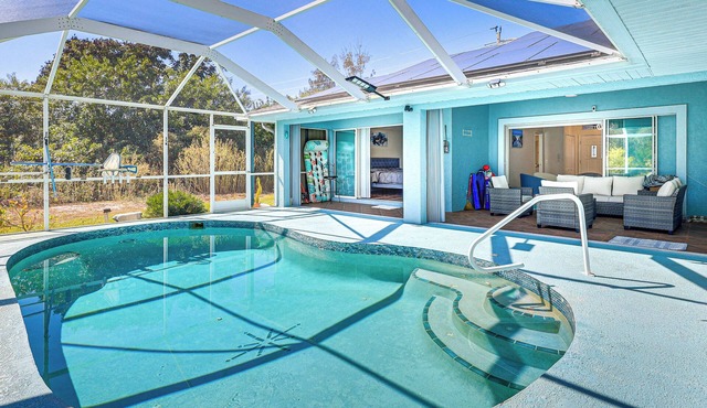 Canal-Front Home w/Fishing Dock in Port Charlotte