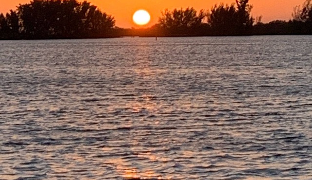 Canal front home minutes to Gulf of Mexico with back yard oasis.