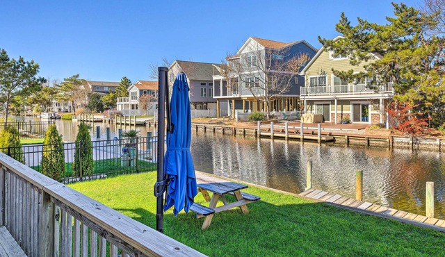 Canal-Front Home w/ Dock < 1/2 Mi to Beach!
