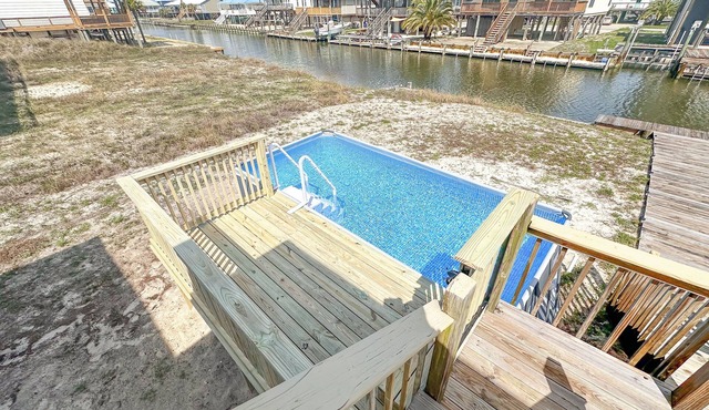 Canal Front home with POOL