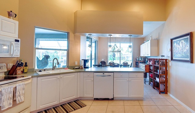 Canal-front Marco Island Home w/ Boat Dock + Pool!