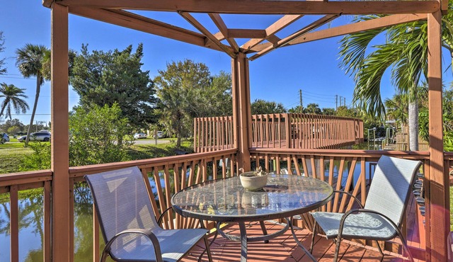 Canal-front Merritt Island Home w/Deck + Grill!