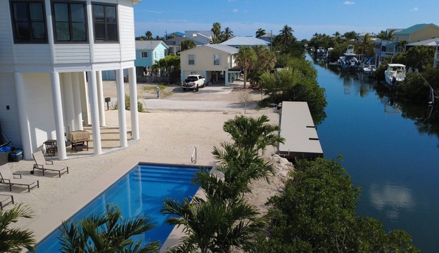 Canal Home w/60ft Dock | Pool | 3 Min Open Water