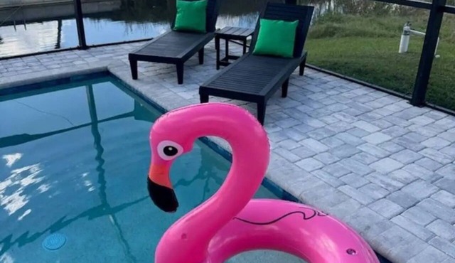 Canal home w/Heated Saltwater Pool & Private Pier!