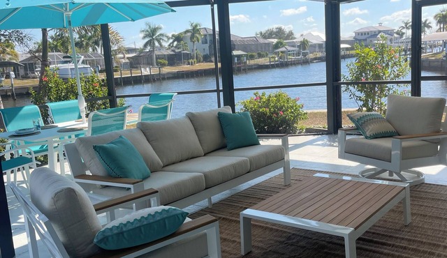 Canal home with fishing, boating and full game room