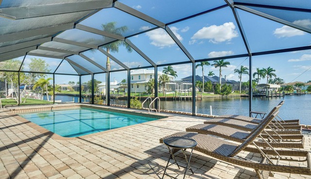 Canalfront Home w/Private Dock in Cape Coral