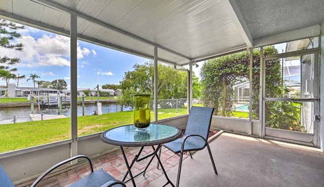 Canalfront New Port Richey Home with Boat Dock!