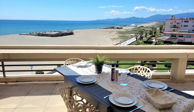 Canet-en-Roussillon - Modern & Cosy T3 - 6 ppl - A/C, Garage - Pool