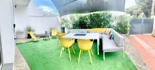 CANET PLAGE Maison avec terrasses