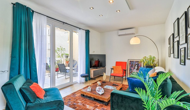 Canopée - Toulon Mourillon - 800m des plages et place de parking privé