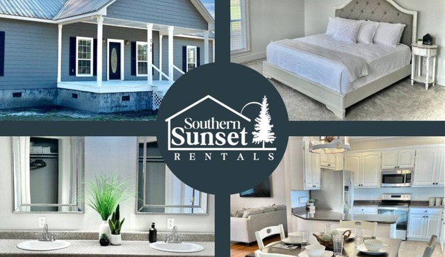Canopy Drive Cottage ~ Modern Chic 3B 2B sleeps 8 adults ~ Colquitt County GA