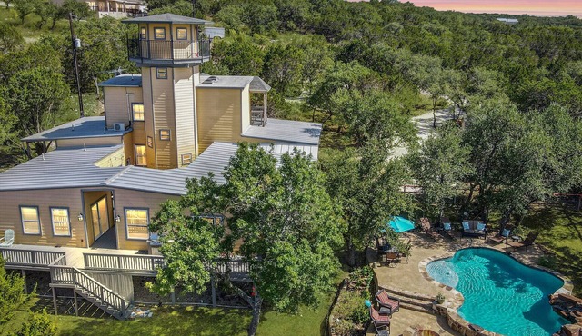 Canyon Lake Lighthouse | Unique Getaway with Private Pool and Hill Country Views