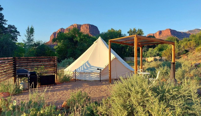 Canyon Tent at Gateway Glamping, Western Colorado