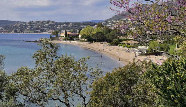 CAP ESTEREL, 2 rooms RDJ 4/5. Large terrace and private garden