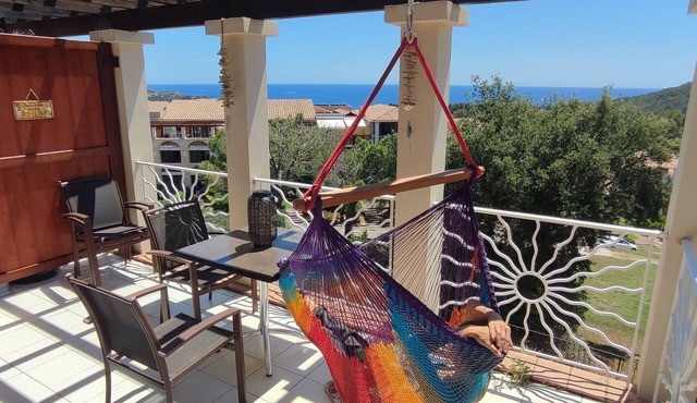 Cap Esterel-Au Petit Paradis-Appt Air-conditioned Sea and Esterel view-Terrace 16 m2