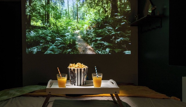Cap Jungle*Cinéma Immersif with video projector