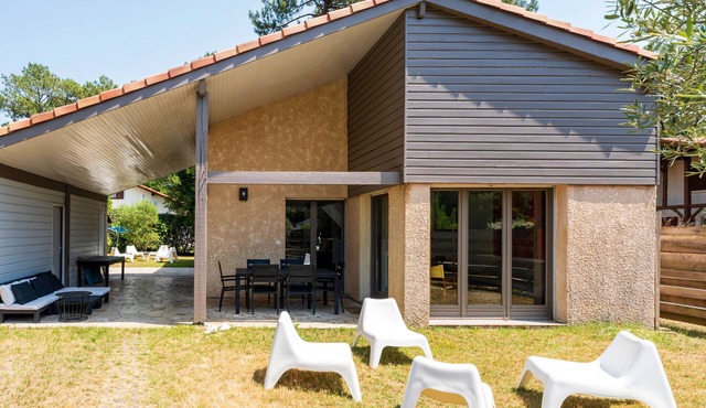 Capbreton 6-Person House – Garden, Terrace, and Close to Golf for a Relaxing Stay