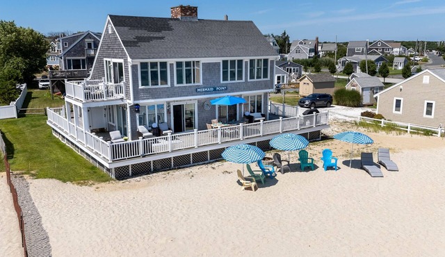 Cape Cod Bay Home w/Deck + Private Beach Access