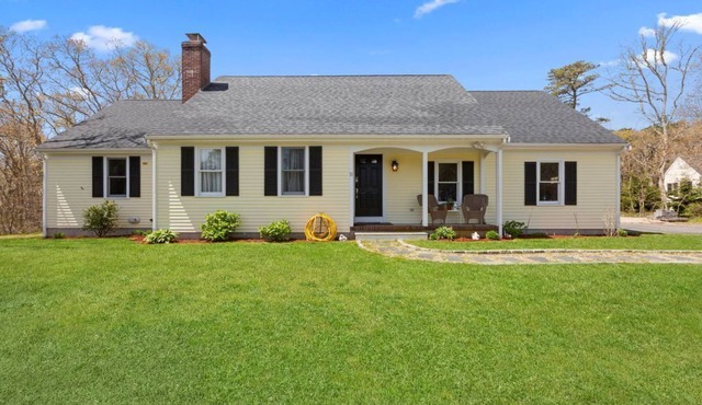 Cape Cod Nest: A Spacious Home with Large Deck, & Beautiful Yard with Firepit