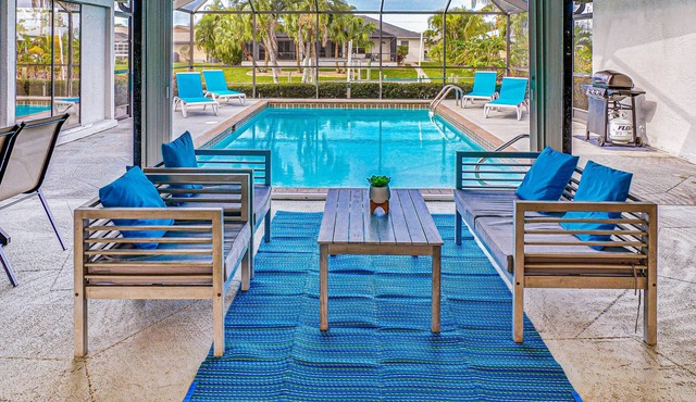Cape Coral Home w/Heated Pool, Dock & Gulf Access