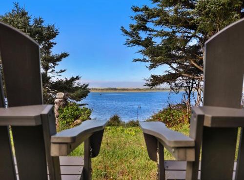 Cape Meares Lake Beach Retreat Views Beach